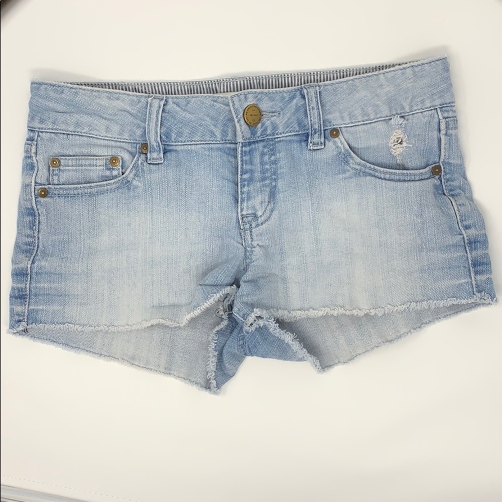 I LOVE H81 jean shorts
